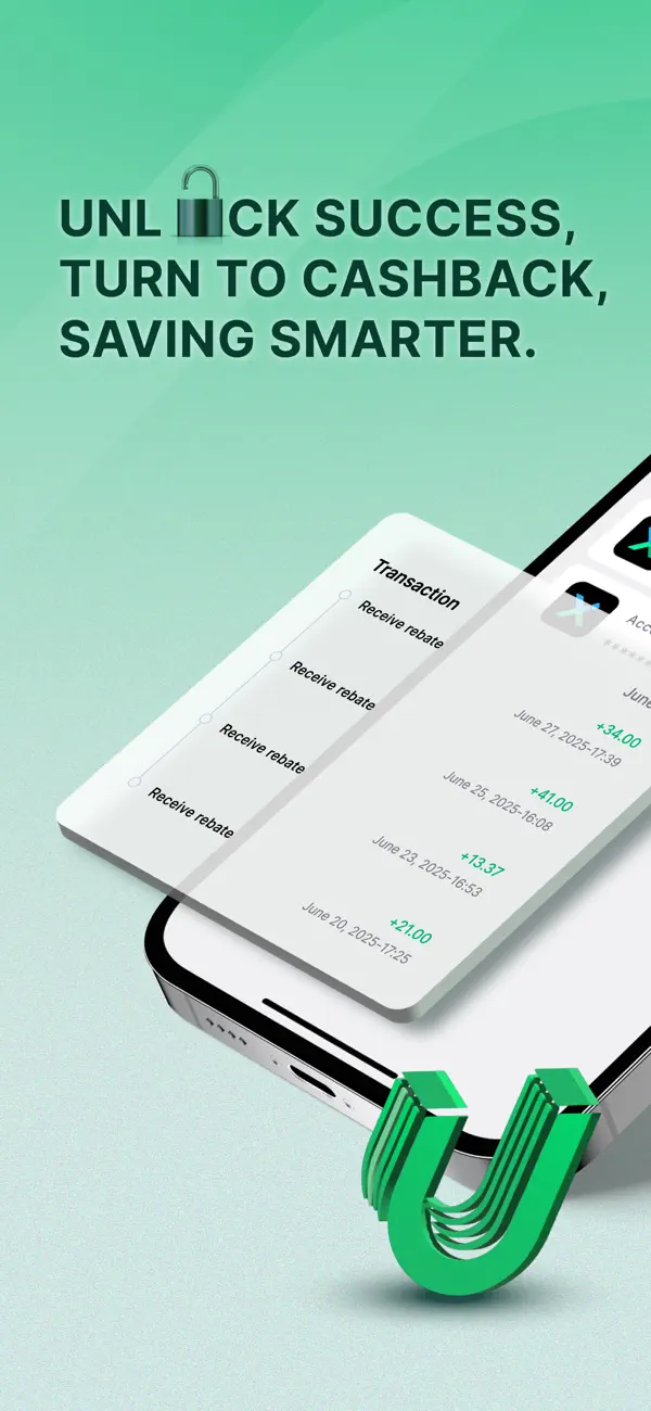 UTSPlus app — live cashback dashboard
